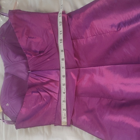 NWT Bella Formals By Venus Knee Length Strapless Dress 6 - Picture 7 of 11